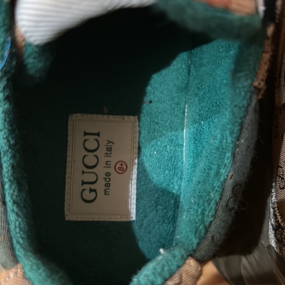 Gucci Colab men’s sneakers RARE all design into one size 8+ designers shoes - Picture 3 of 7